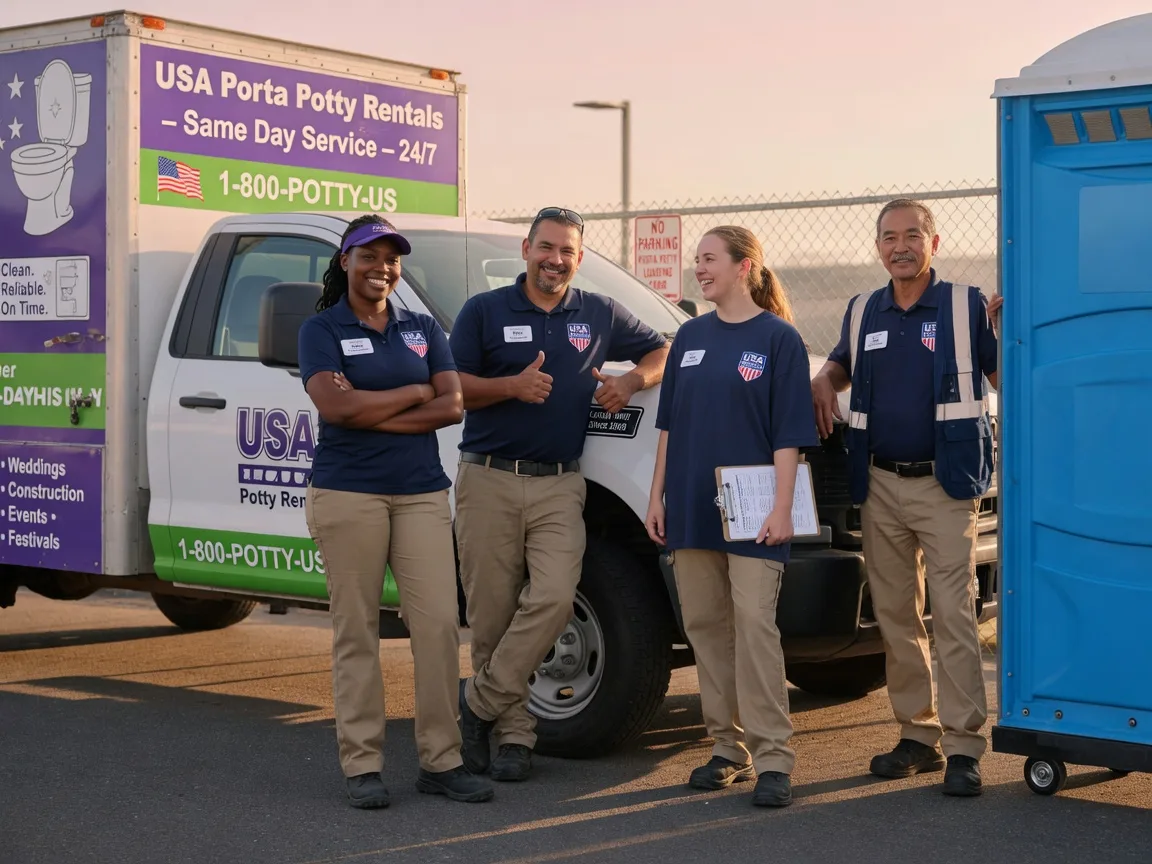 Porta Potty Rental company in Rhodesdale, MD